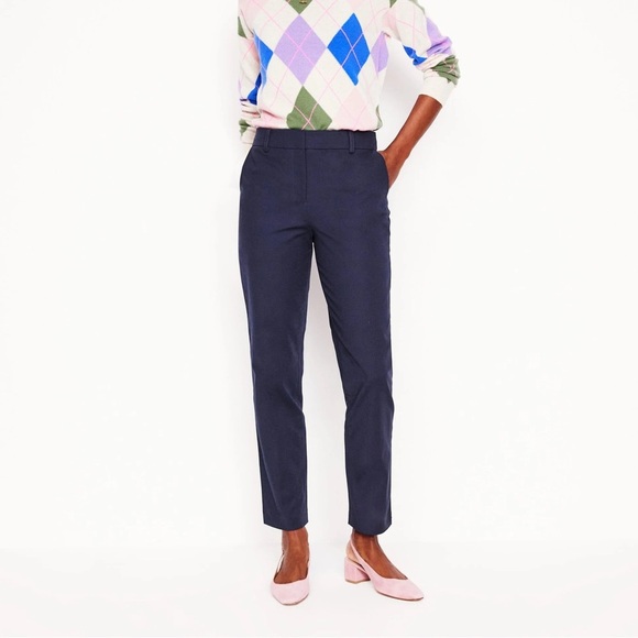 Boden Richmond Pants - Navy - Long - Picture 1 of 10